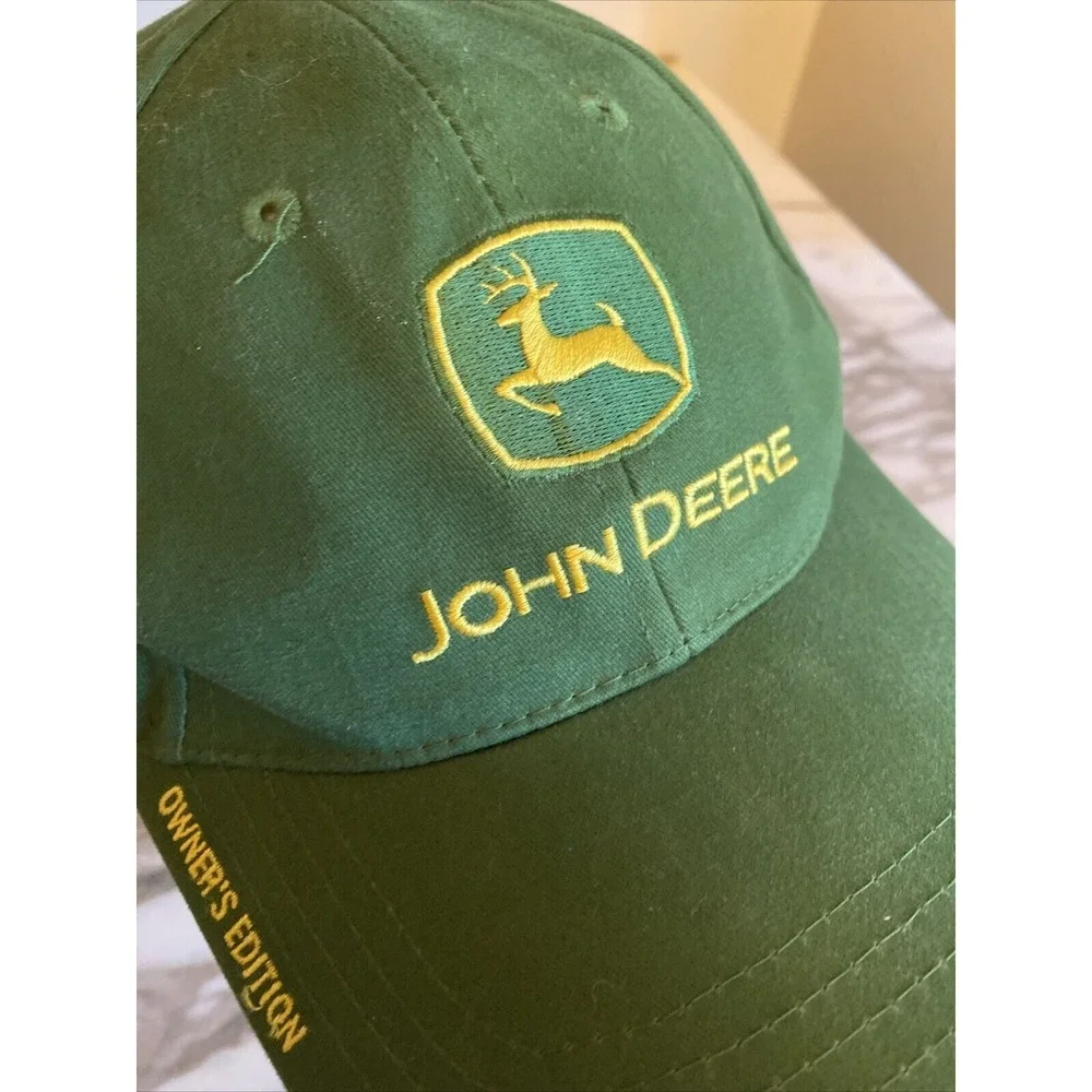 John Deere Hat Green Owners Edition Baseball Cap Nothing Runs Like A Deere‎ OSFA